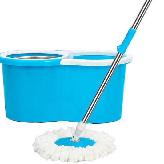 Trapeador con Balde Centrifugador Escurridor Giratorio