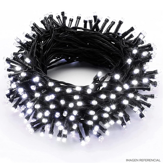 Tira de 200 Luces LED Navideñas Luces Blancas