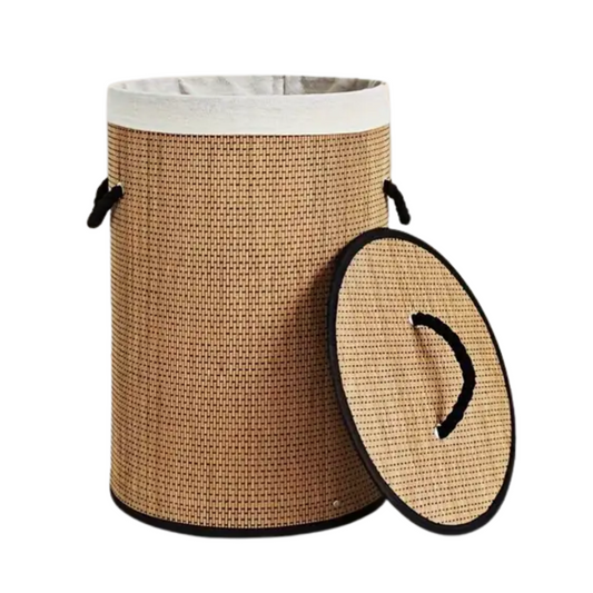 Cesta Tacho de ropa Bambú Multiusos