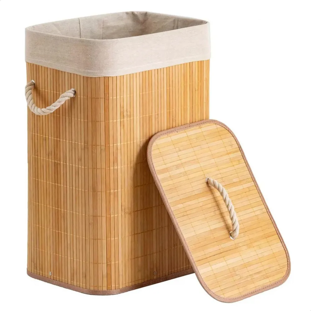 Cesta Tacho de ropa Bambú Multiusos Clásico