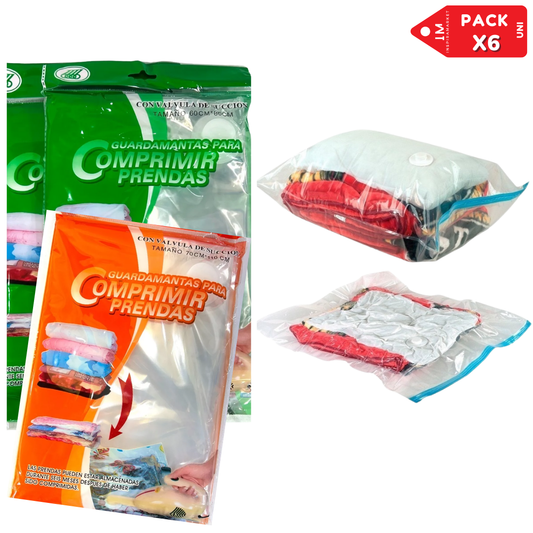 Bolsa al vacío 60x80 Pack x6