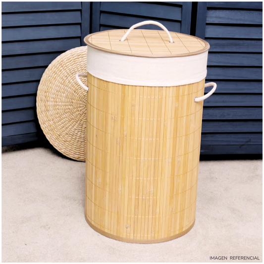 Cesta de ropa Tacho de ropa Multiusos Bambu