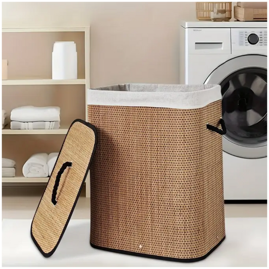 Cesta Tacho de ropa Bambú Multiusos