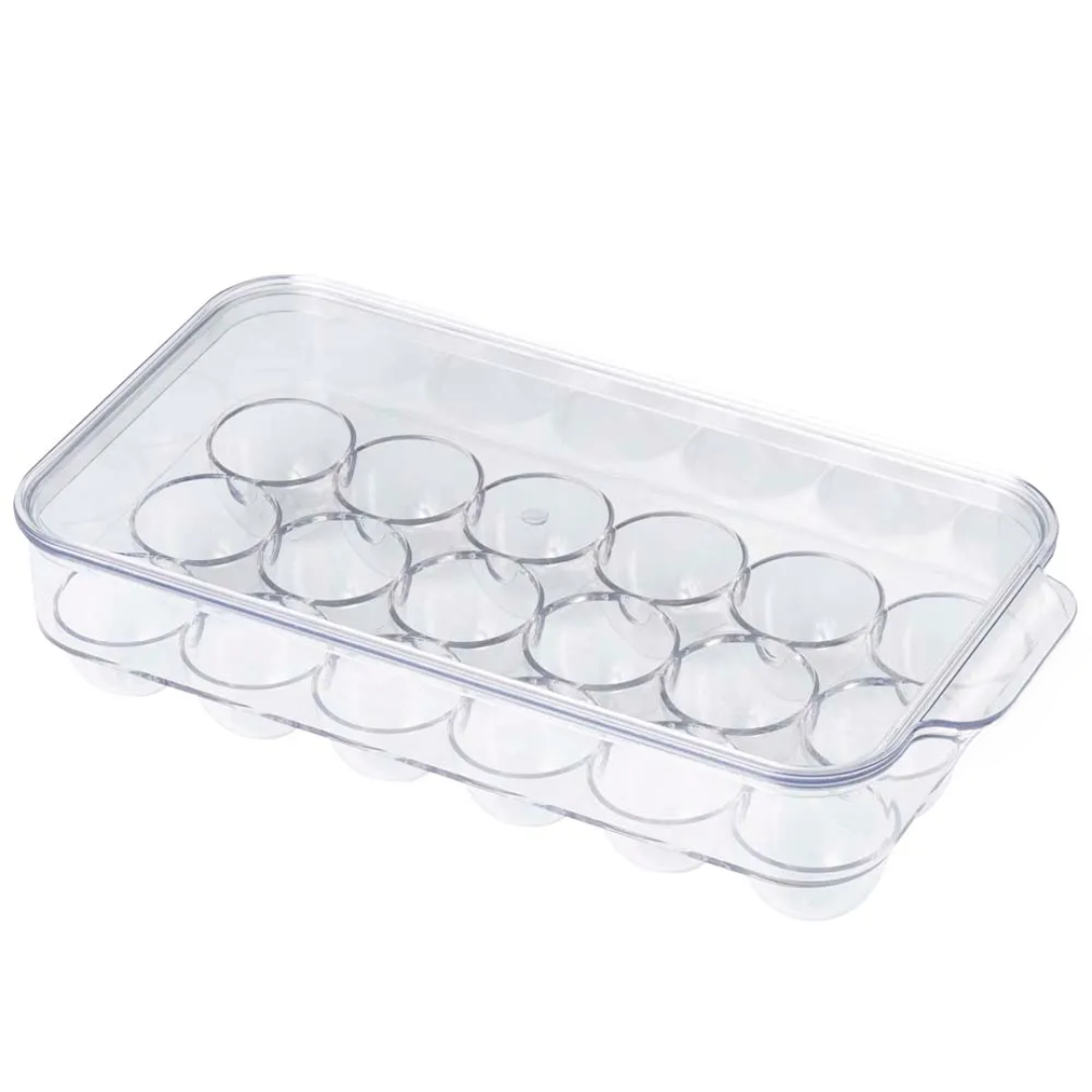 Contenedor organizador de huevos Pack x2