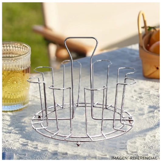 Soporte Escurridor de Vasos Metálico