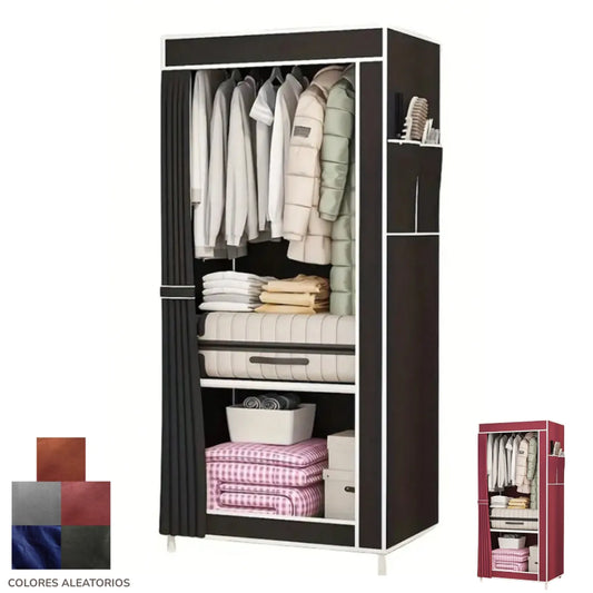 Ropero Organizador Armable de Tela 1 Cuerpo Color Aleatorio