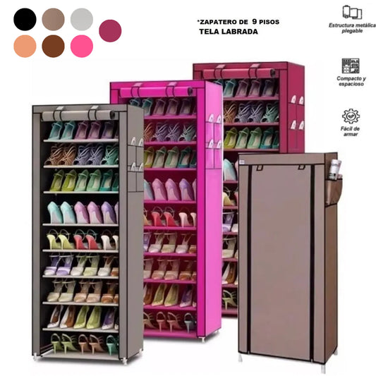 Zapatera organizador de 9 niveles Color Aleatorio
