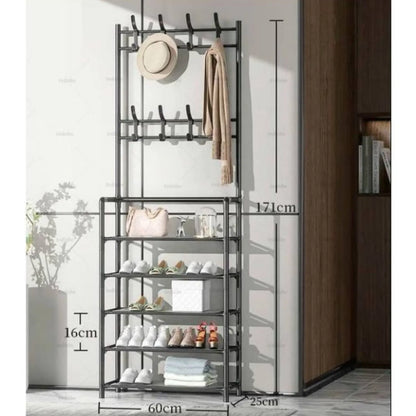 Estante Organizador Zapatera Multiusos 5 Niveles Blanco