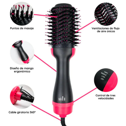 Cepillo Secador de Cabello One Step 3 en 1