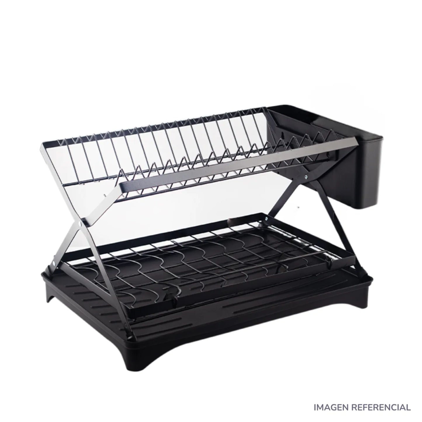 Escurridor Organizador de Platos 2 Niveles X
