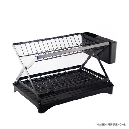 Escurridor Organizador de Platos 2 Niveles X