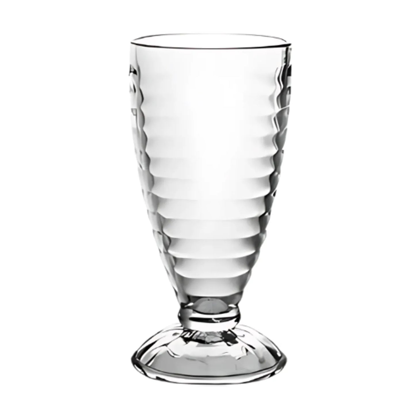 Set 6 Copas de Helado de Vidrio Tallado 380 ml